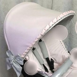 Capota Silla Jane Muum 2012-2014 Piqué Rosa Piculina Cámel