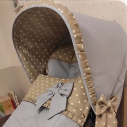 Capota Jane Muum 2018 - 2022 Extensible Piqué Gris