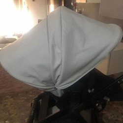 Capota Jane Muum 2018 - 2022 Piqué Blanco Extensible