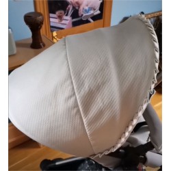 Capota Jane Rider Extensible Piqué Gris