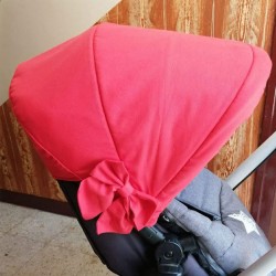 Capota Jane Rider Loneta Roja