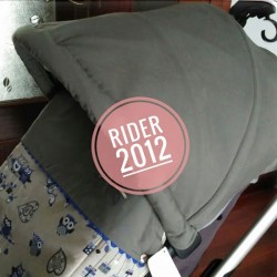 Capota Jane Rider 2012 Loneta Gris Oscuro