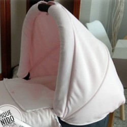 Capota Capazo Uppa Baby Vista Piqué Rosa