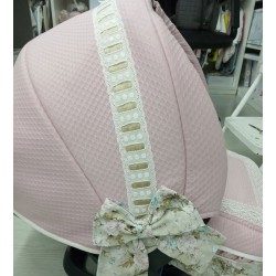 Capota Besafe Easy Go Rosa Empolvado Pasacintas y cinta