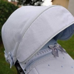 Capota Stokke Crusi Piqué blanco