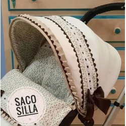 Capota Bugaboo Polipiel Cámel Decoración Chocolate