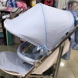 Capota Bebecar Spot Plumeti Celeste