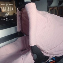 Capota Jane Matrix Light 2 Piqué Nápoles Rosa