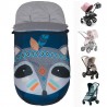 Saco Silla BebeCar, Jane, Bugaboo (Universal) Mapache Azul