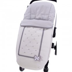 Saco Silla Universal 08-745P - Blanco/Gris