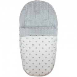 Saco Silla Universal 08-921 Blanco/Gris