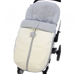 SACO SILLA UNIVERSAL 08-941 Blanco/Celeste