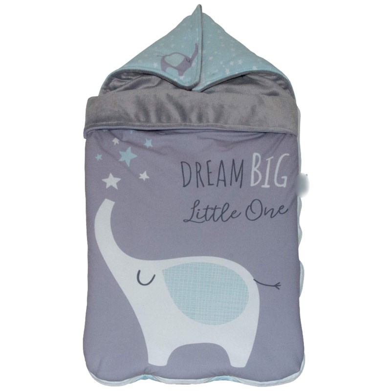Saco Capazo Cuco Universal Polar Entretiempo Elefante Little One
