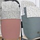 Saco Silla Kinderkraft Indy, Bugaboo, Bebecar, Universal 02-210 Flores Azul y Gofre Rosa o Azul Empolvado