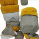 Saco Silla Be Cool Ultimate, Bugaboo, Bebecar, Universal 02-230 Pelo Mostaza (Dos Variantes)
