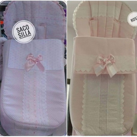 Saco Silla Asalvo Lider, Bugaboo, Bebecar, Universal Variantes Rosa