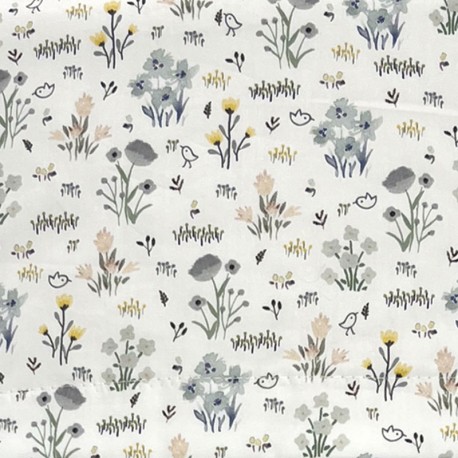 Estampado Prado Pájaros