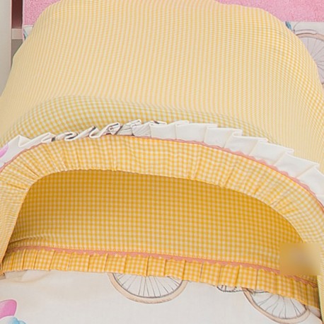 Vichy Mini Algodón Amarillo