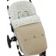 Saco Silla Arrue Nano, Bugaboo, Jane, Gemelar Impermeable con Pelo Arena 05-1007