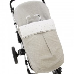 Saco Silla Bebecar Hip Hop XL, Bugaboo, Jane, Gemelar Globos y Pelo Gris 07-1009