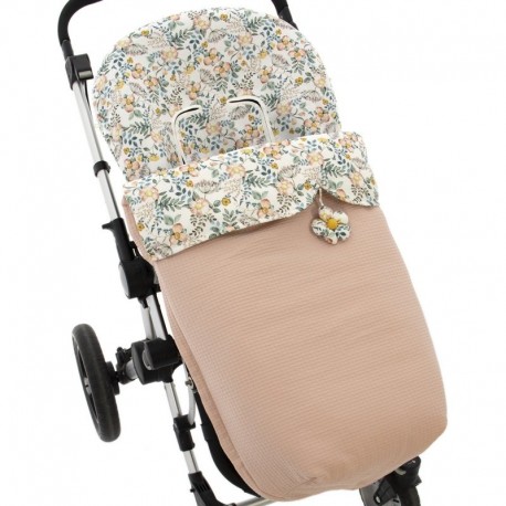 Saco Silla Bebecar Hip Hop +, Bugaboo, Jane, Gemelar Globos y Pelo Verde 07-1009